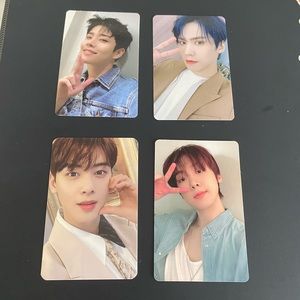 KPOP ASTRO - ROCKY, MJ, SANHA, EUNWOO - PHOTOCARDS